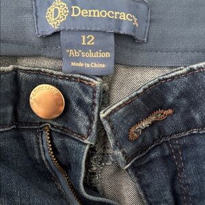 Democracy Women's Straight Leg Jeans - Dark Blue